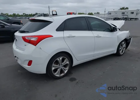 2013 Hyundai Elantra Gt из США, поврежденный, VIN KMHD35LE9DU049074
